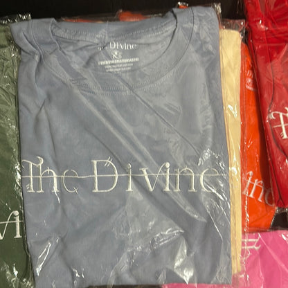 The Divine Tee {Vol1} (white embroidery)