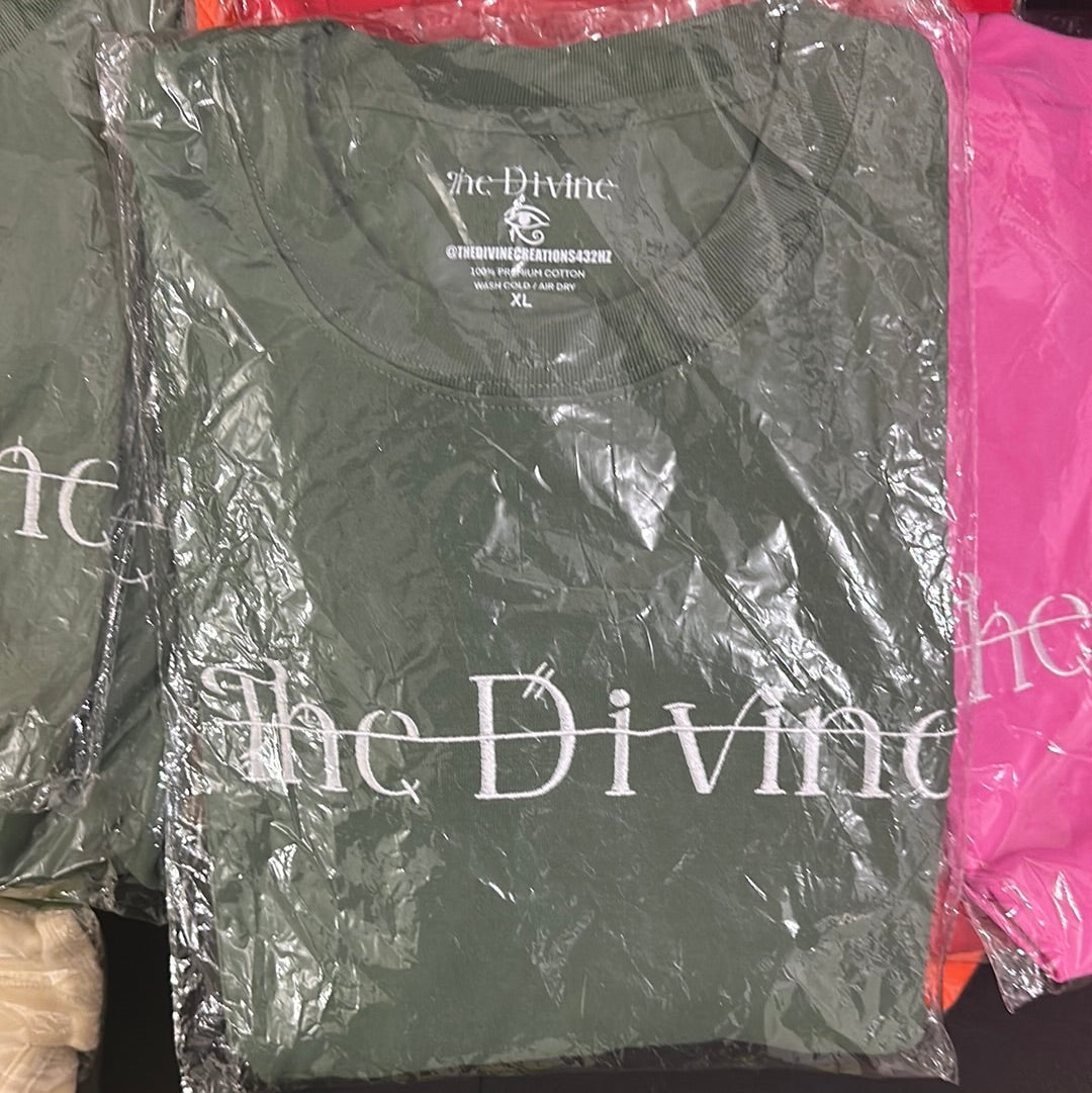 The Divine Tee {Vol1} (white embroidery)