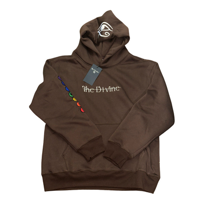 The Divine Chakra Hoodie (brown)