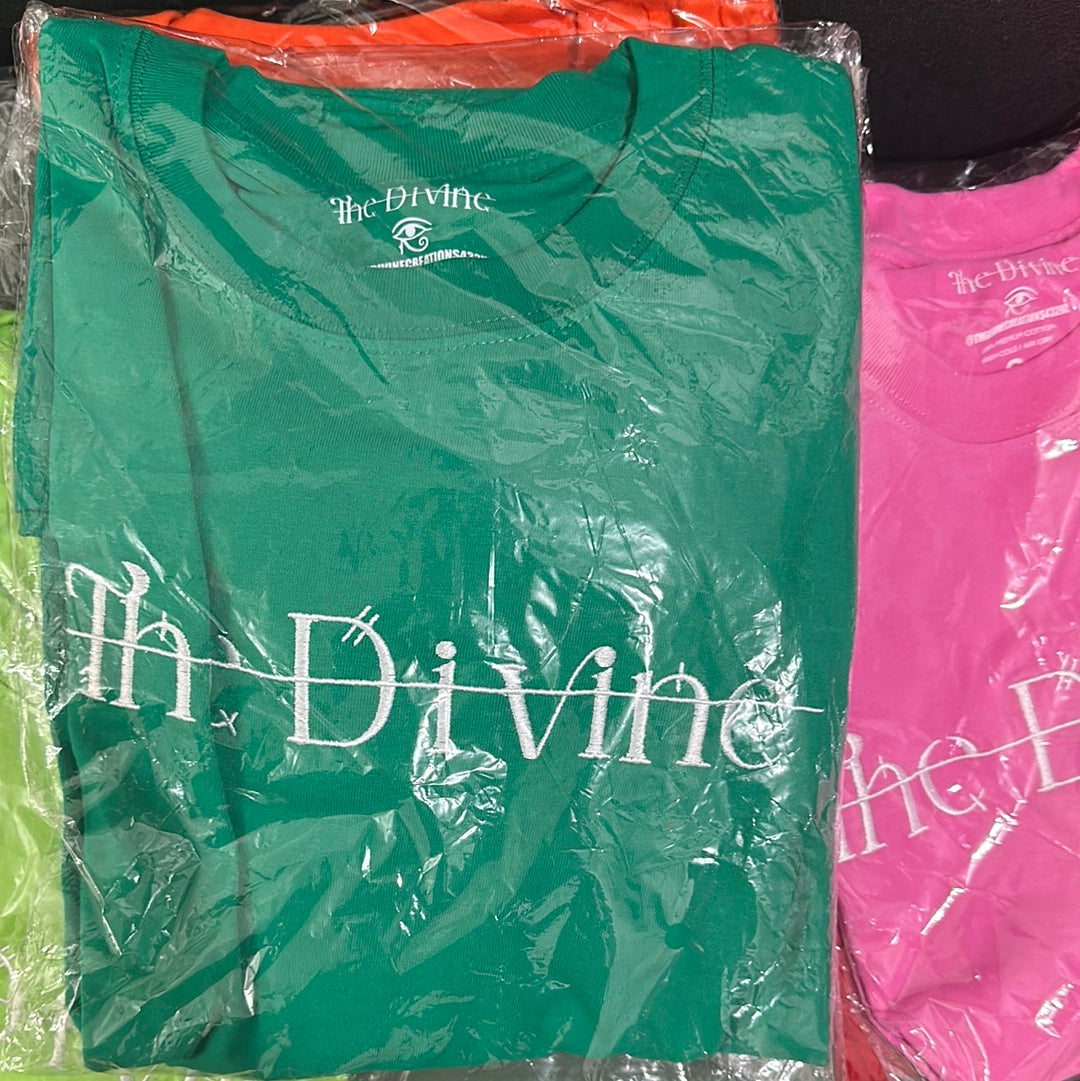 The Divine Tee {Vol1} (white embroidery)